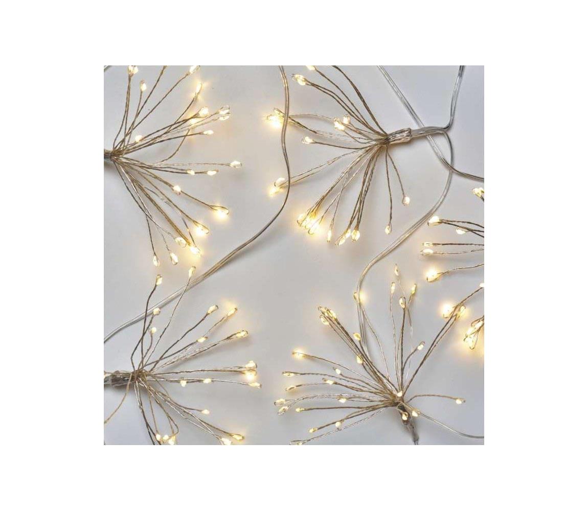LED  reťaz 150xLED/5,35m teplá biela D3AW08