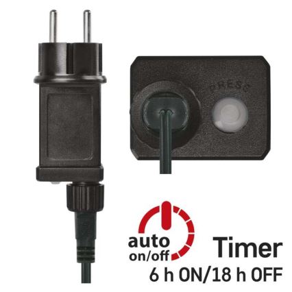 LED reťaz 300 × LED, 5,2+3 m, teplá biela