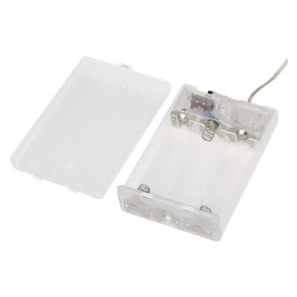 LED reťaz 40xLED/3xAA 1,5 m teplá biela