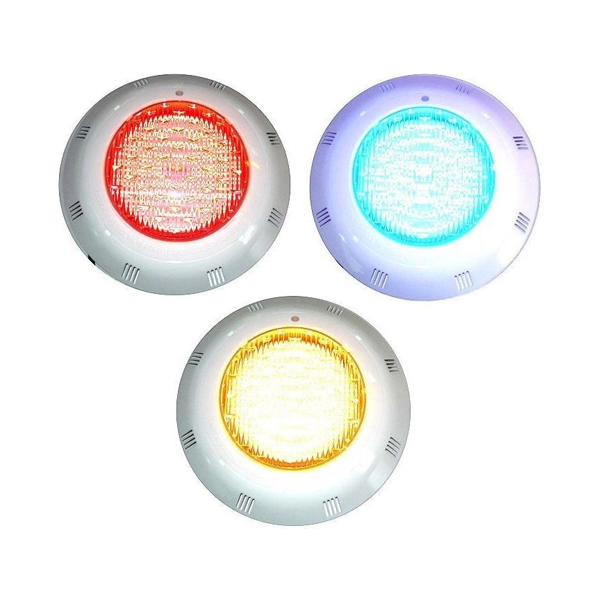 LED RGB Bazénové svietidlo LED/45W/12V IP68 + diaľkové ovládanie