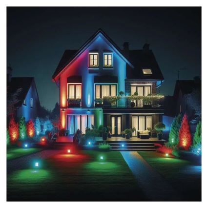 LED RGB+CCT Stmievateľný reflektor GoSmart LED/50W/230V 3000-6500K IP65 Wi-Fi Tuya