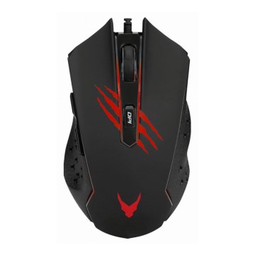 LED RGB Herná myš VARR 1200/1800/2400/3600 DPI