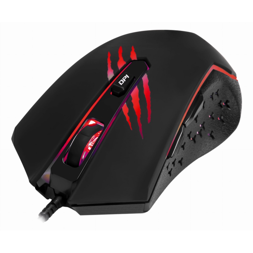 LED RGB Herná myš VARR 1200/1800/2400/3600 DPI