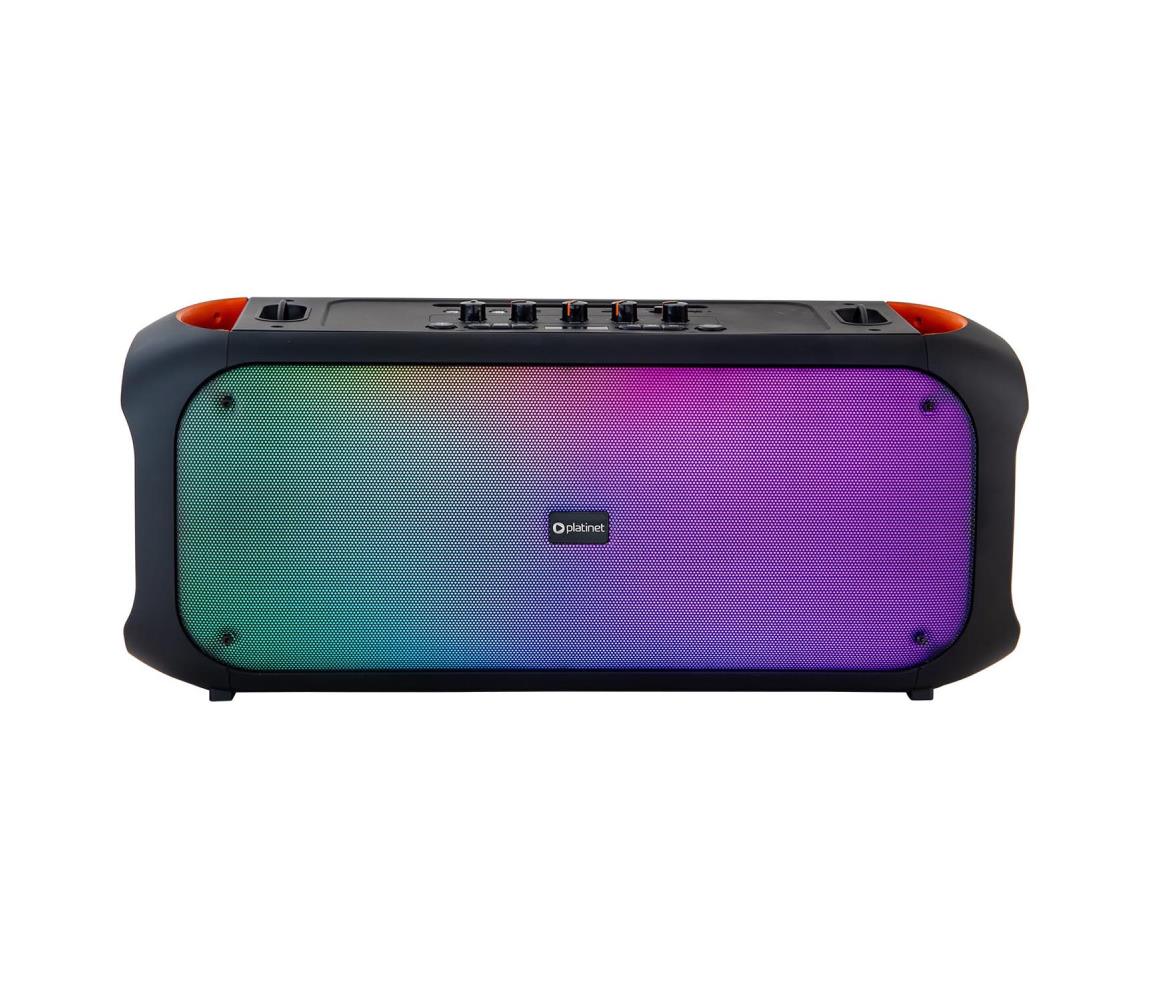 LED RGB Nabíjací reproduktor 60W/6000 mAh + diaľkové ovládanie PMPB360