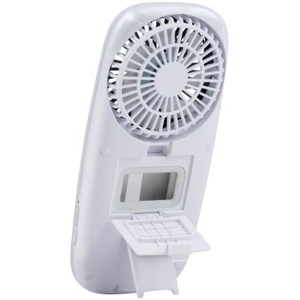 LED RGB Nabíjací vreckový ventilátor s hmlovým efektom 3,7V 1200 mAh