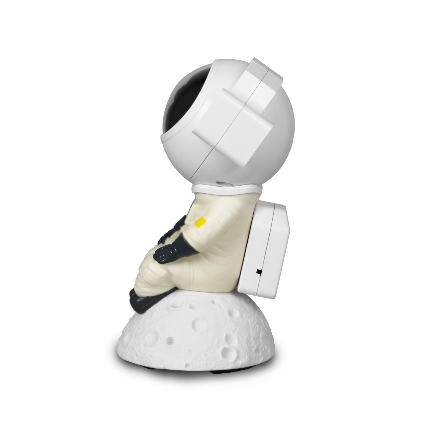 LED RGB projektor 3 v 1 LED/5W/5V 3000/4000/6000K astronaut + diaľkové ovládanie