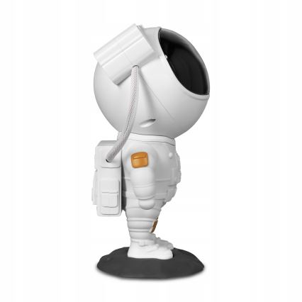 LED RGB projektor LED/5W/5V astronaut + diaľkové ovládanie