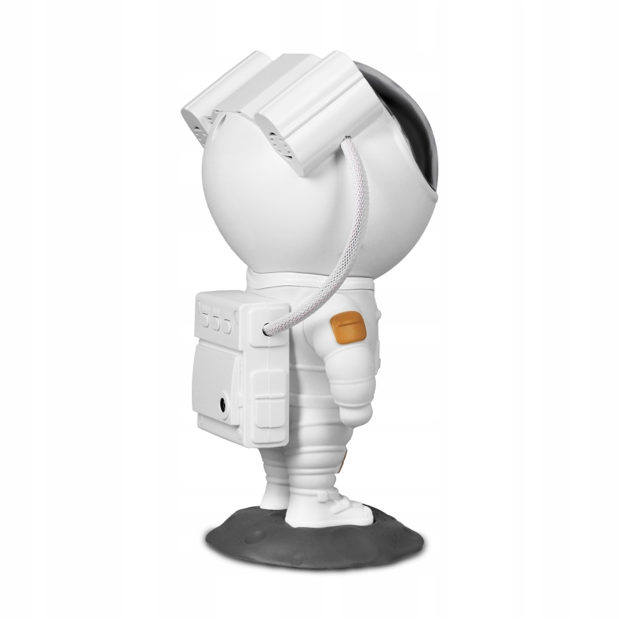 LED RGB projektor LED/5W/5V astronaut + diaľkové ovládanie