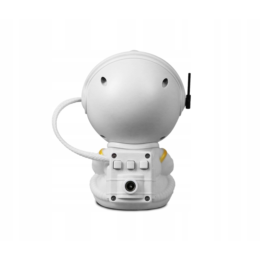 LED RGB projektor LED/5W/5V astronaut + diaľkové ovládanie