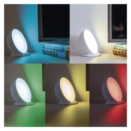 LED RGB Stmievateľná stolná lampa GoSmart LED/7W/230V Wi-Fi biela