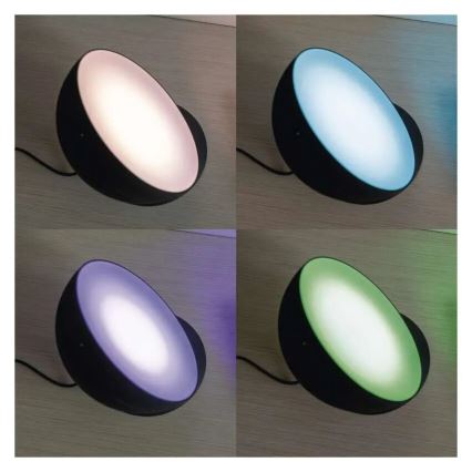 LED RGB Stmievateľná stolná lampa GoSmart LED/7W/230V Wi-Fi čierna