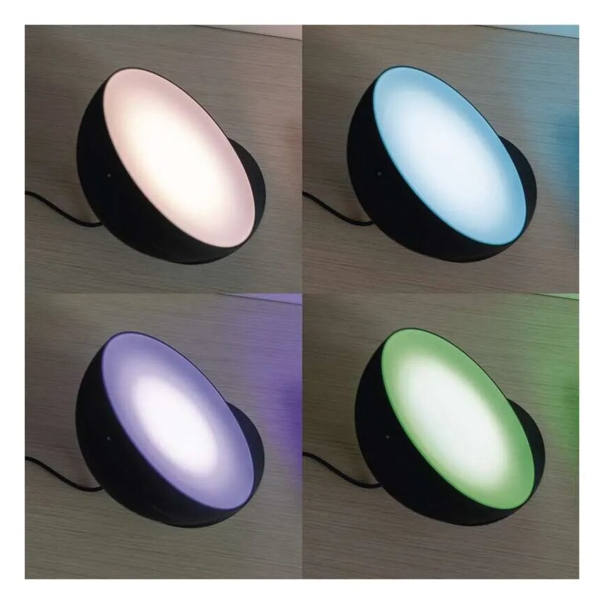 LED RGB Stmievateľná stolná lampa GoSmart LED/7W/230V Wi-Fi čierna