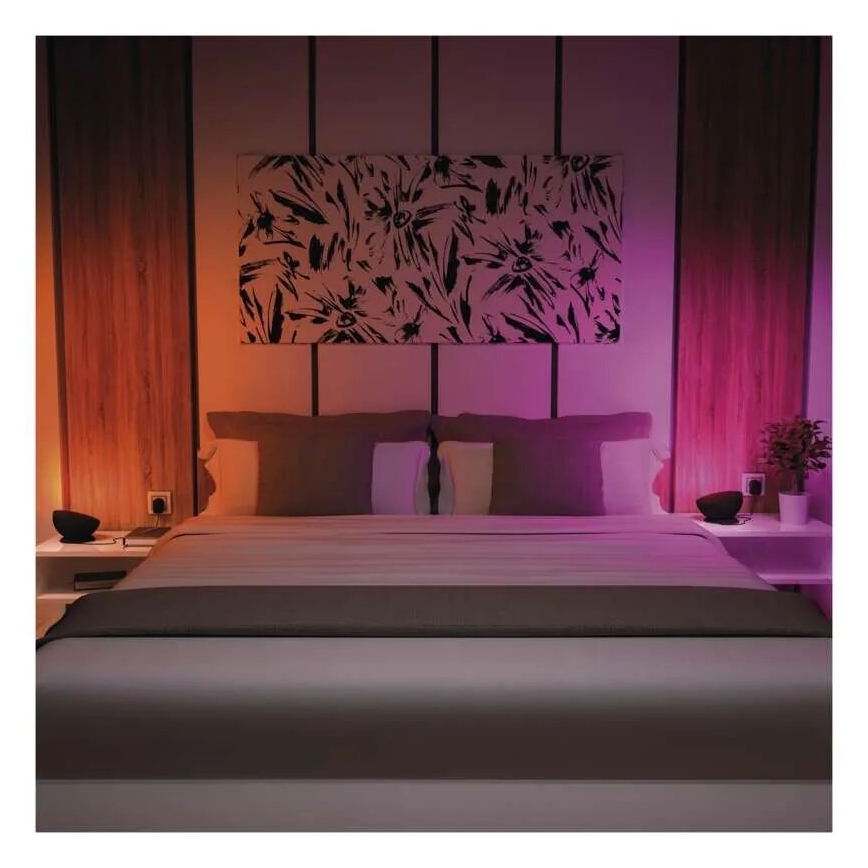 LED RGB Stmievateľná stolná lampa GoSmart LED/7W/230V Wi-Fi čierna