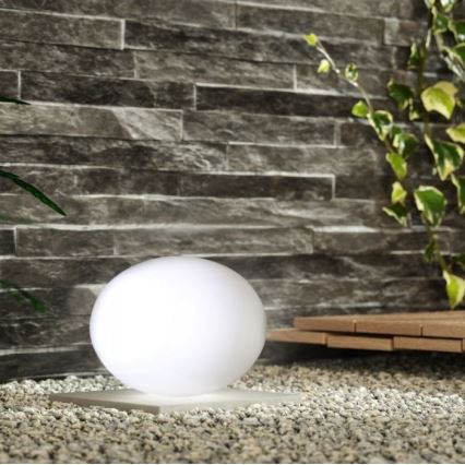 LED RGB Stmievateľná vonkajšia lampa LED/1W/5V 1000 mAh 20cm IP67 + diaľkové ovládanie