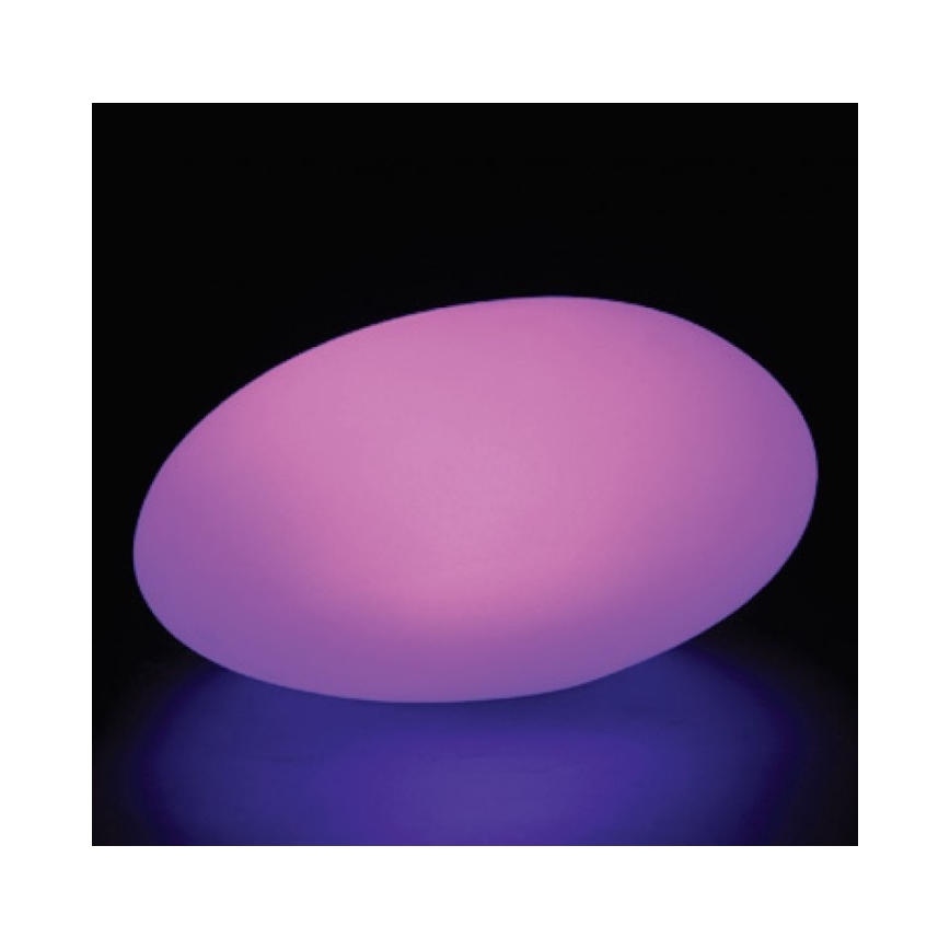 LED RGB Stmievateľná vonkajšia lampa LED/1W/5V 28cm IP67 1000 mAh + diaľkové ovládanie