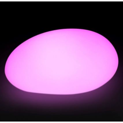 LED RGB Stmievateľná vonkajšia lampa LED/1W/5V 28cm IP67 1000 mAh + diaľkové ovládanie