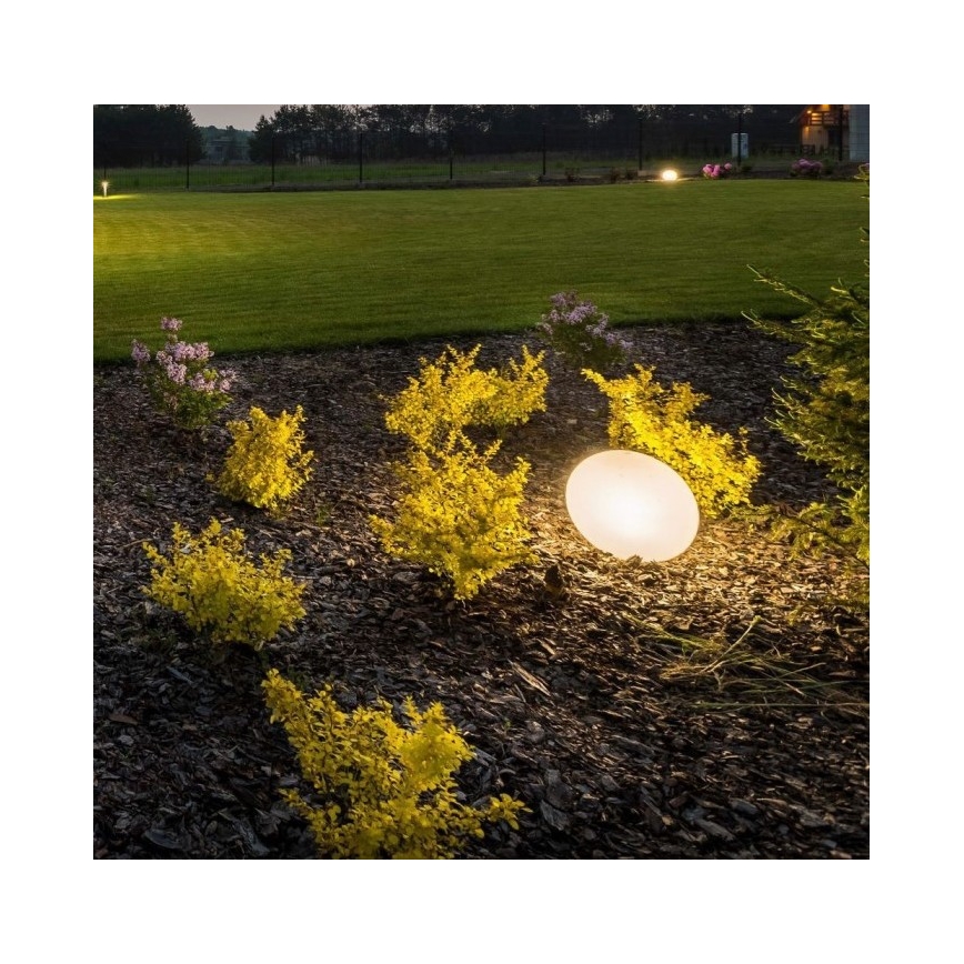 LED RGB Stmievateľná vonkajšia lampa LED/1W/5V 28cm IP67 1000 mAh + diaľkové ovládanie