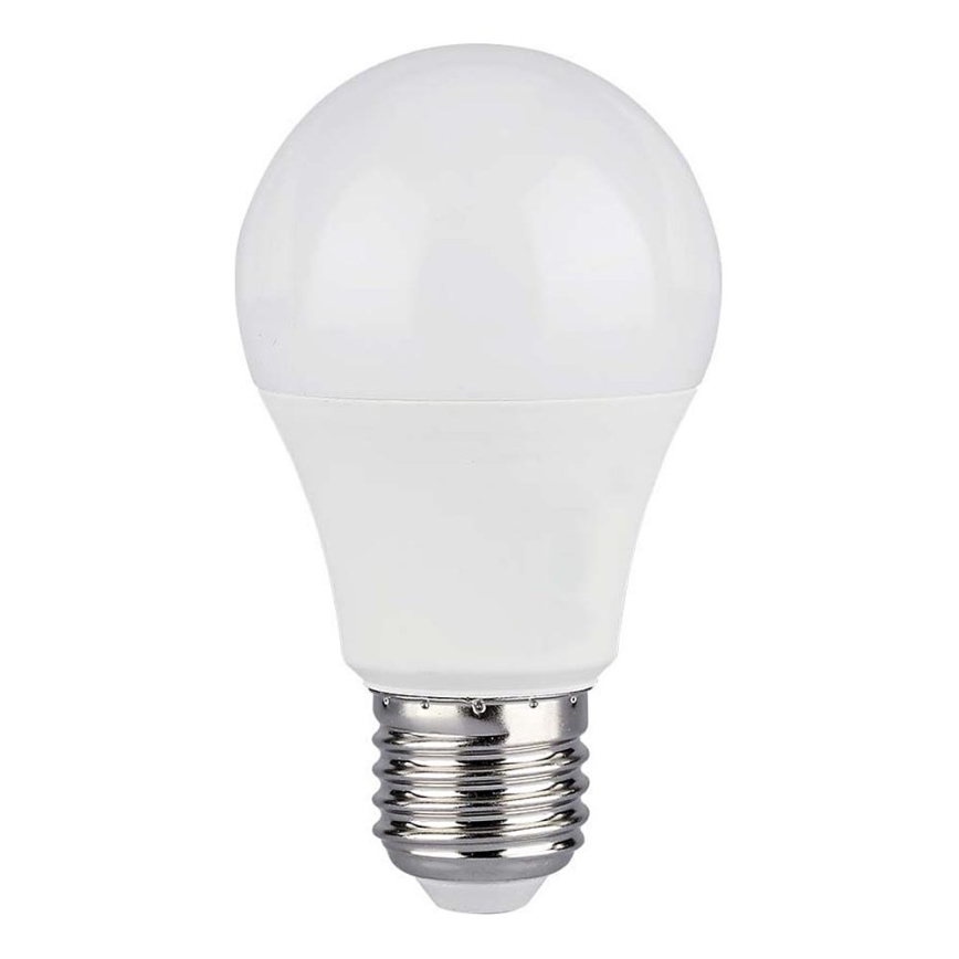 LED RGB Stmievateľná žiarovka A60 E27/8,5W/230V 4000K + diaľkové ovládanie