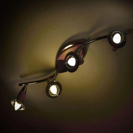 LED RGB Stmievateľná žiarovka E14/3,5W/230V 6400K + DO