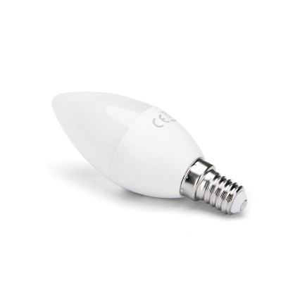 LED RGB Stmievateľná žiarovka E14/4,8W/230V 3000K + diaľkové ovládanie - Aigostar