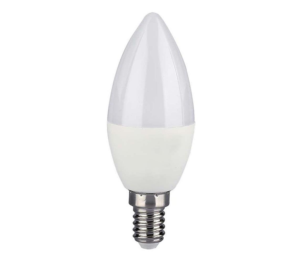 LED RGB Stmievateľná žiarovka E14/4,8W/230V 4000K + diaľkové ovládanie 2929