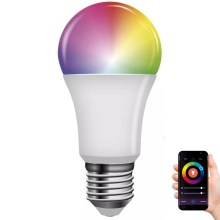 LED RGB Stmievateľná žiarovka GoSmart A60 E27/11W/230V 2700-6500K Tuya