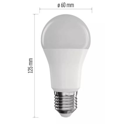 LED RGB Stmievateľná žiarovka GoSmart A60 E27/11W/230V 2700-6500K Wi-Fi Tuya