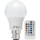 LED RGB Stmievateľná žiarovka na diaľkové ovládanie BC-B22/3,5W/230V 330lm