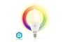 LED RGB Stmievateľná žiarovka Smartlife E14/4,9W/230V Wi-Fi 2700-6500K