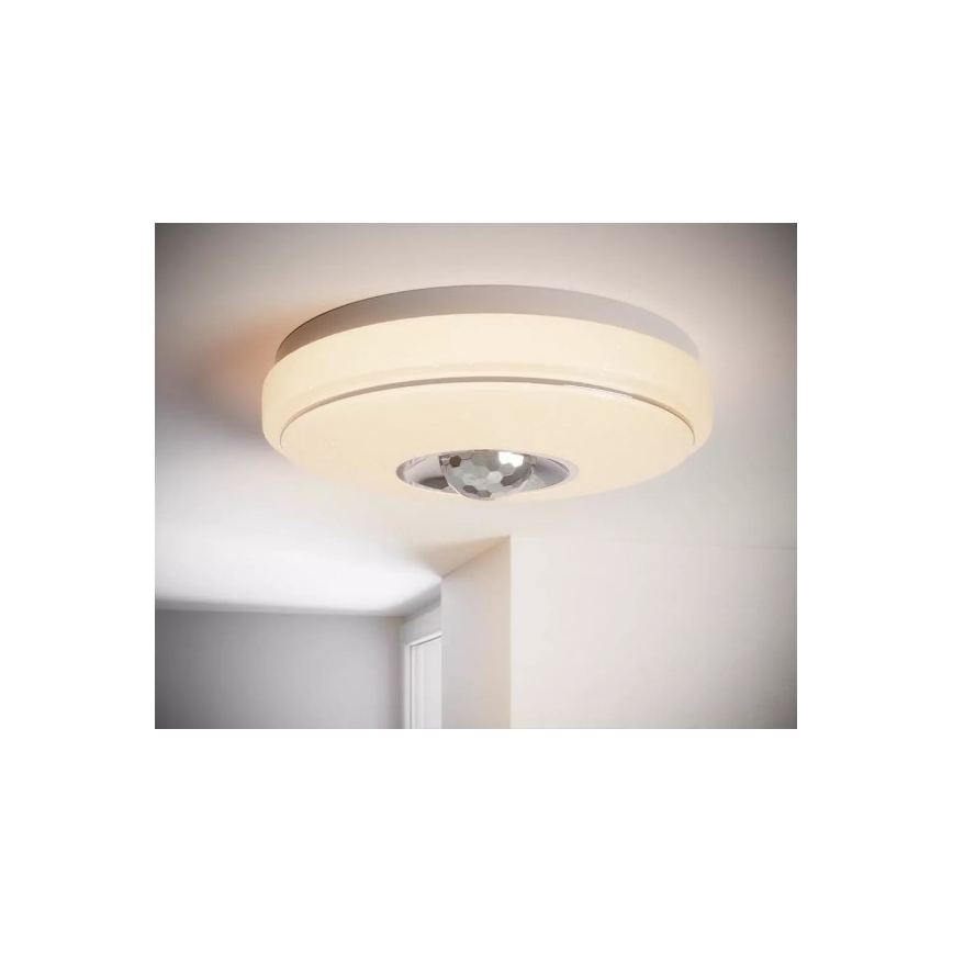 LED RGB Stmievateľné stropné svietidlo MAGIC DISCO LED/18W/230V + diaľkové ovládanie