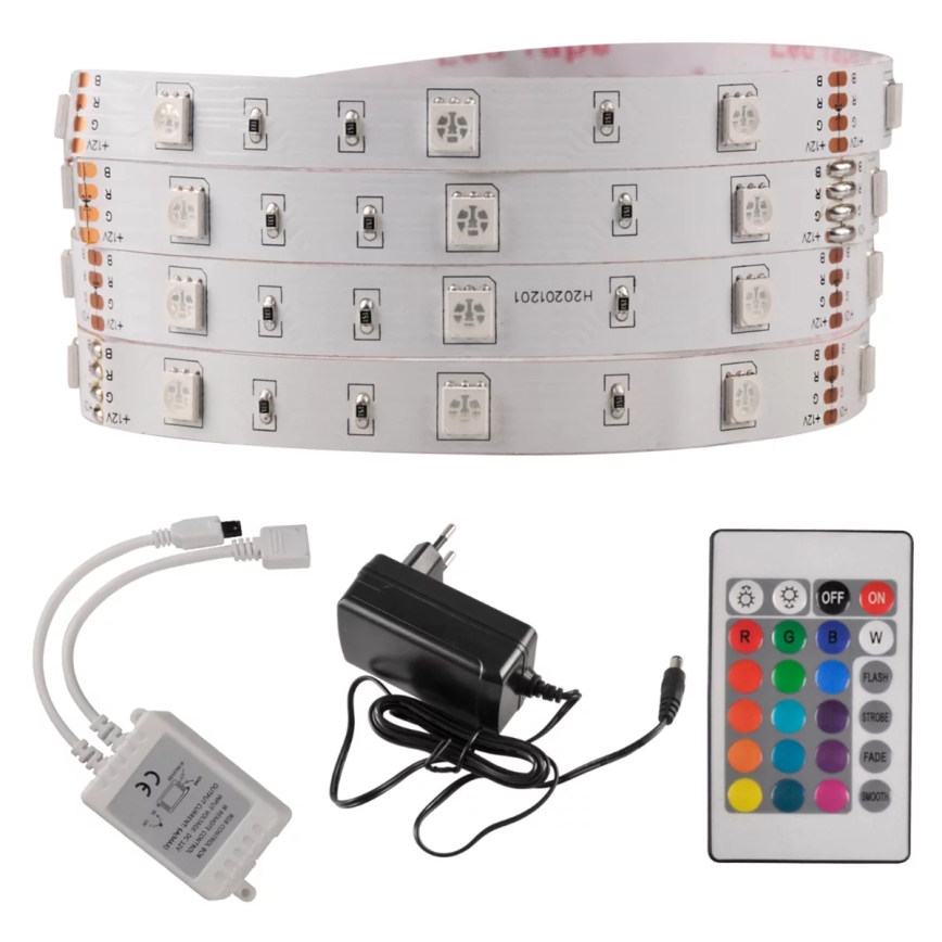LED RGB Stmievateľný pásik 5m LED/18W/12V IP20 + DO
