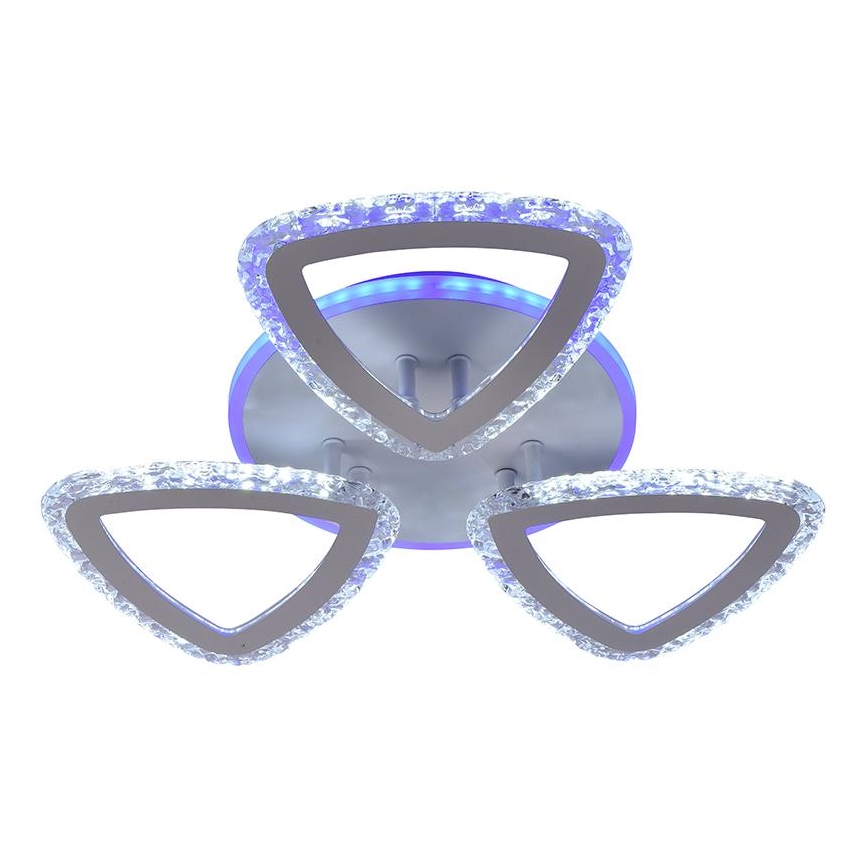 LED RGB Stmievateľný prisadený luster LED/45W/230V 3000-6500K + diaľkové ovládanie