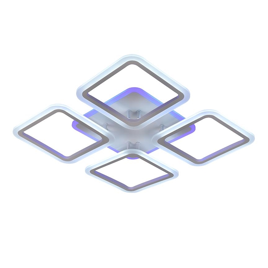 LED RGB Stmievateľný prisadený luster LED/70W/230V 3000-6500K + diaľkové ovládanie