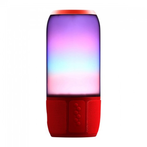 LED RGB Stolná lampa s reproduktorom 2xLED/3W/5V 1800 mAh