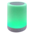 LED RGB stolná lampa s reproduktorom LED/5V