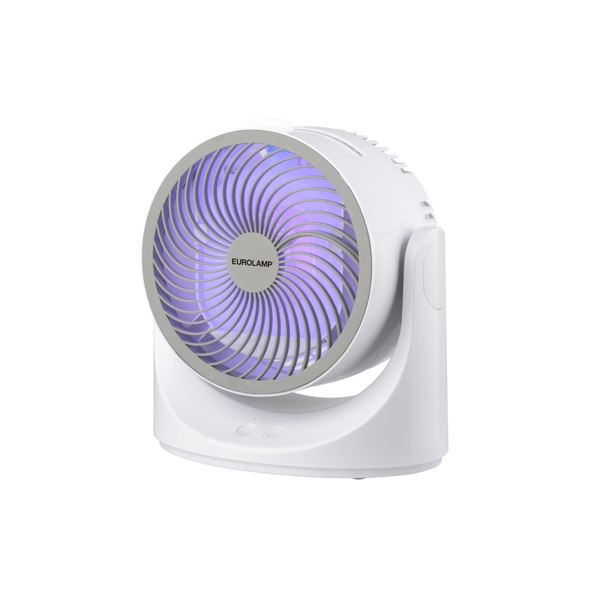 LED RGB stolný ventilátor 10W/5V, priemer 18,5 cm