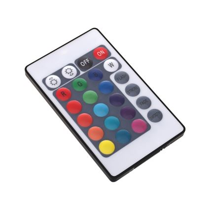 LED RGB žiarovka s diaľkovým ovládačom BULB E27/9W/230V