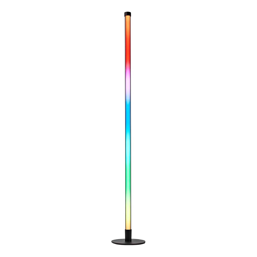 LED RGBIC Stmievateľná stojacia lampa Smartlife LED/10W/230V 100,5 cm 2700-6500K Wi-Fi Tuya + diaľkové ovládanie