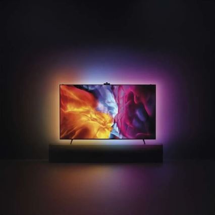 LED RGBIC Stmievateľný pásik pre TV GoSmart LED/24W/230V 55“