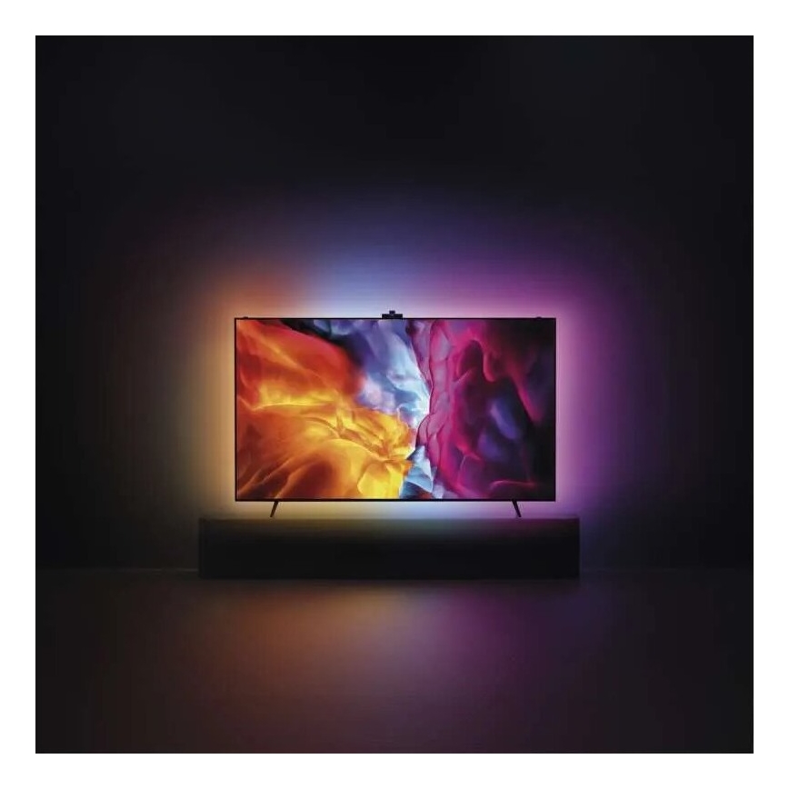 LED RGBIC Stmievateľný pásik pre TV GoSmart LED/24W/230V 55“