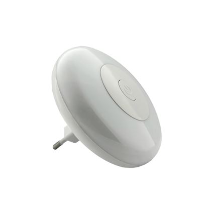LED RGBW Nočné svetlo LED/1W/230V biela