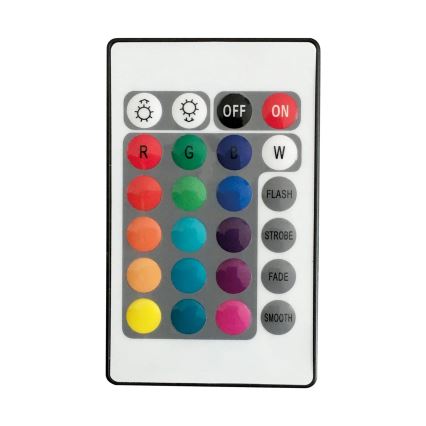 LED RGBW Solárna lampa BALL LED/3,7V 1500 mAh pr. 50 cm IP65 + diaľkové ovládanie