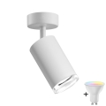 LED RGBW stmievané kúpeľňové bodové svietidlo TURYN 1xGU10/6W/230V 3000K Wi-Fi IP44 biela