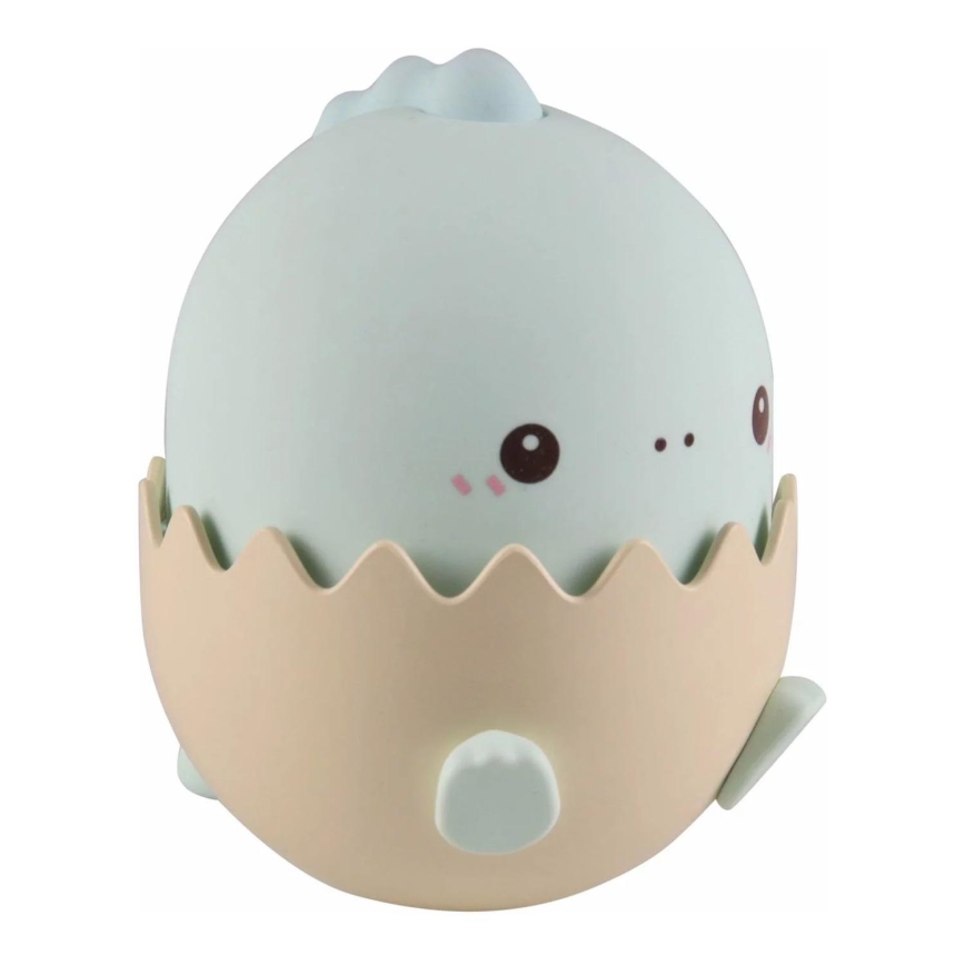 LED RGBW Stmievateľná detská dotyková lampa BABY DINO LED/0,75W/5V USB 1200 mAh modrá