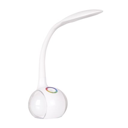 LED RGBW Stmievateľná dotyková stolná lampa COSMOS LED/6,5W/230V biela