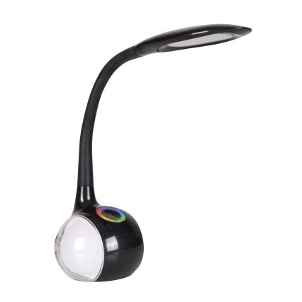 LED RGBW Stmievateľná dotyková stolná lampa COSMOS LED/6,5W/230V čierna