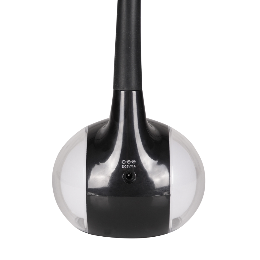 LED RGBW Stmievateľná dotyková stolná lampa COSMOS LED/6,5W/230V čierna