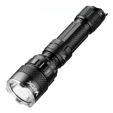 LED RGBW Stmievateľná nabíjacia baterka LED/15W/5V IP66 1500 lm 2000 mAh