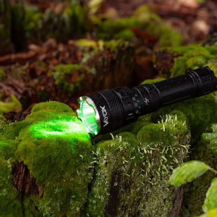 LED RGBW Stmievateľná nabíjacia baterka LED/15W/5V IP66 1500 lm 2000 mAh