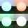 LED RGBW stmievateľná solárna lampa GARDEN BALL LED/5W/3,7V 3000K IP54 2200 mAh pr. 30 cm + diaľkové ovládanie